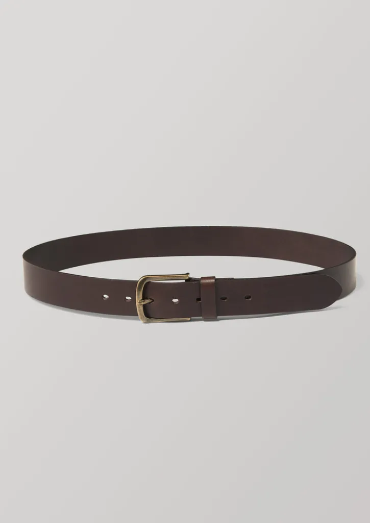 TOAST Vegetable Tanned Leather Belt- Bags & Belts