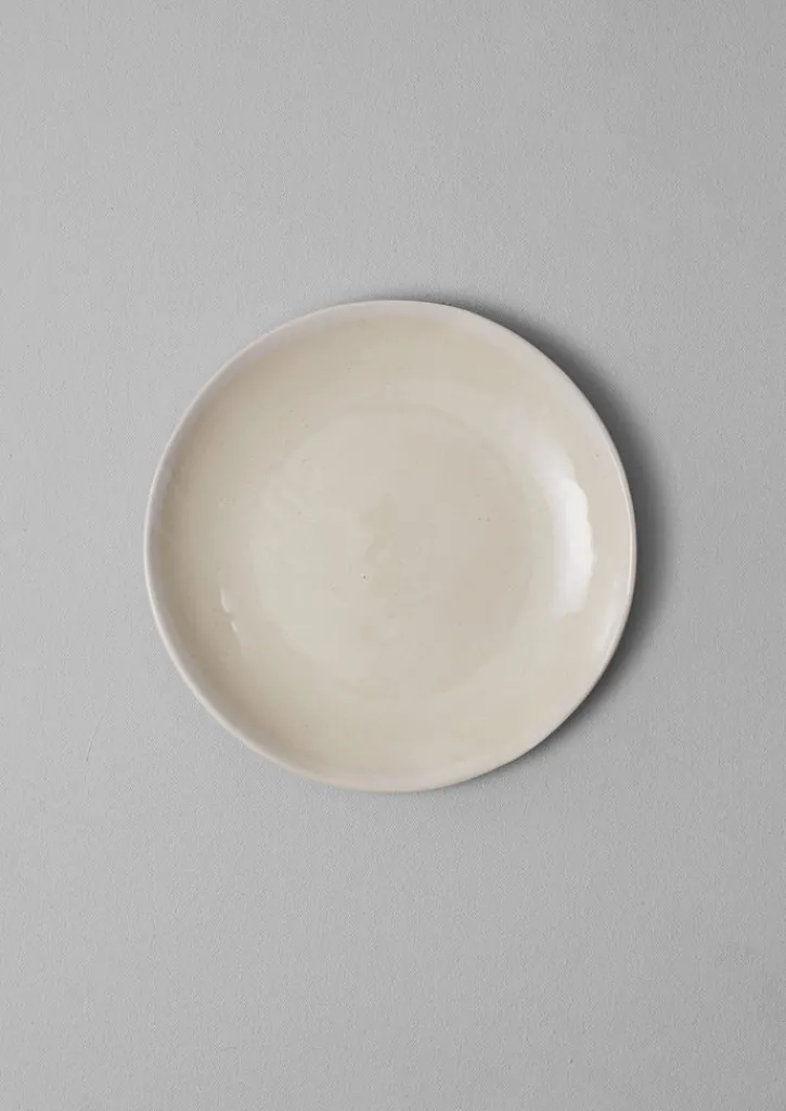 TOAST Wonki Ware White Wash Dinner Plate- Ceramics|Tableware