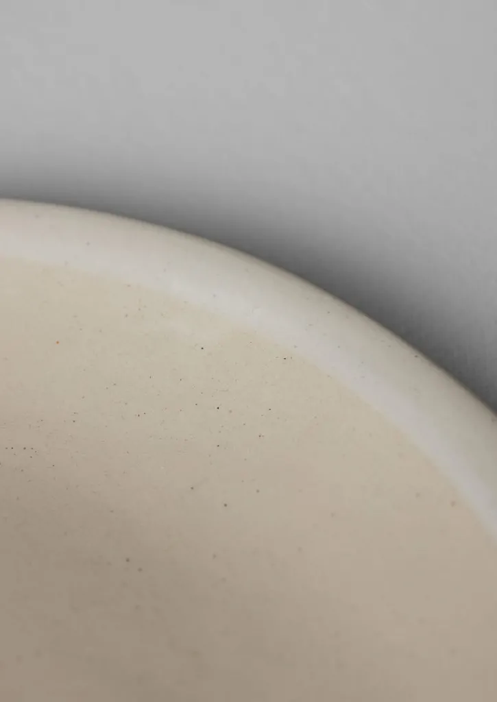 TOAST Wonki Ware White Wash Side Plate- Ceramics|Tableware
