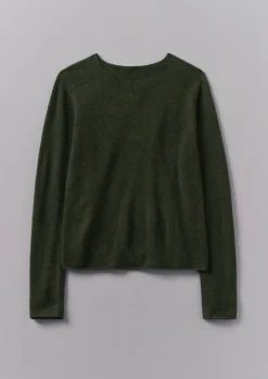 TOAST Wool Cashmere Neat Sweater-Women Knitwear