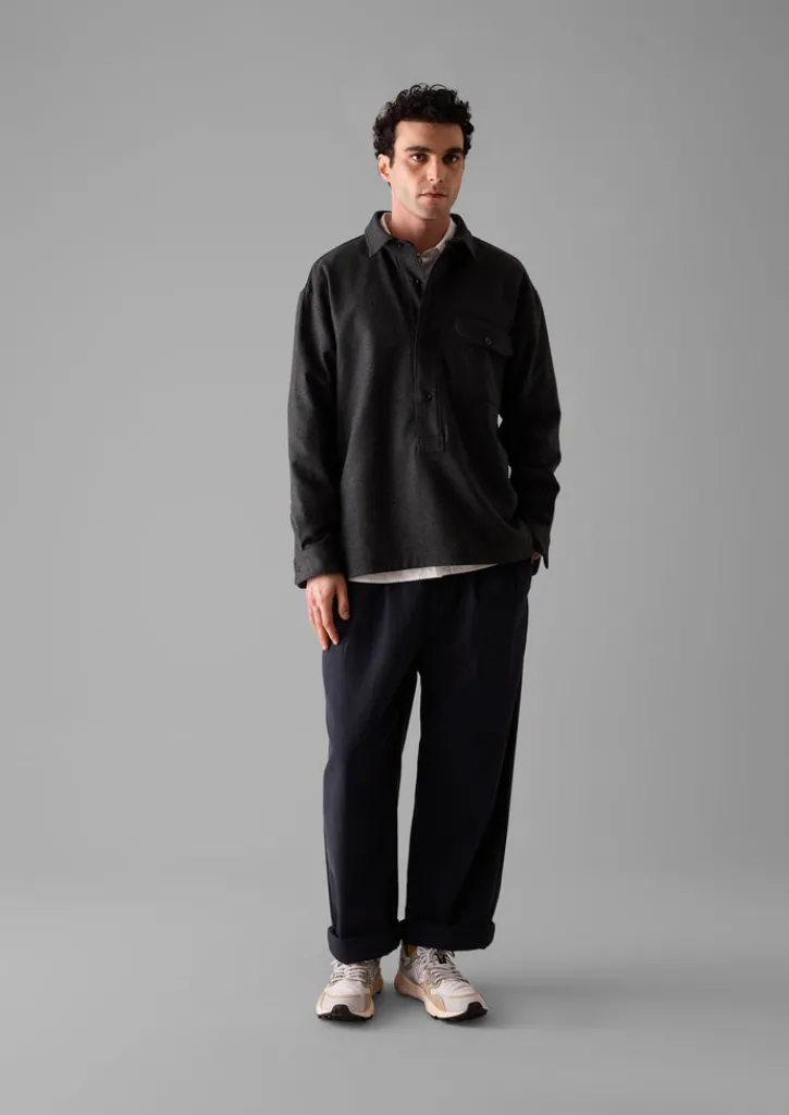 TOAST Wool Cashmere Overshirt- Shirts