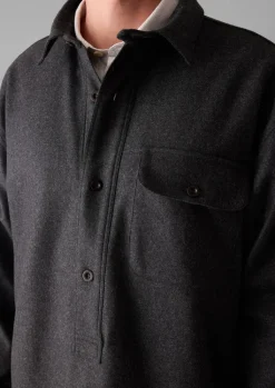 TOAST Wool Cashmere Overshirt- Shirts